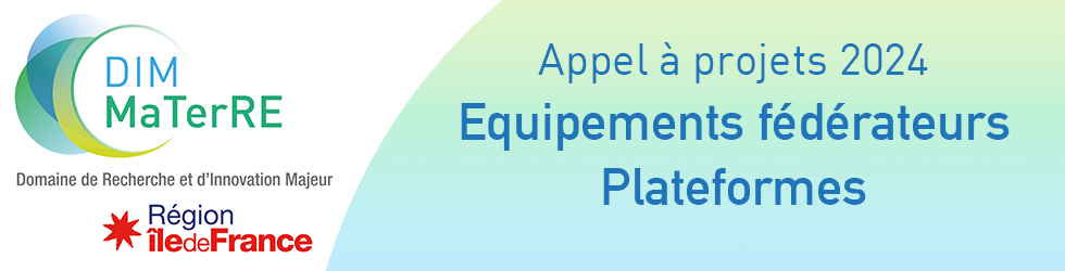Appel à projets Plateformes et Equipements fédérateurs>